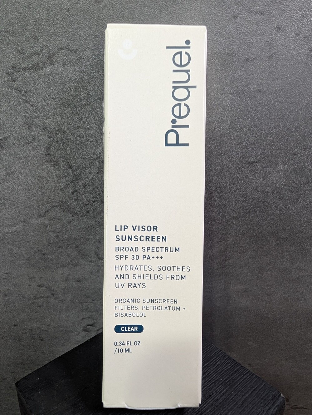 Prequel Lip Visor Sunscreen SPF 30 PA+++ Clear Lip Balm 0.34 oz